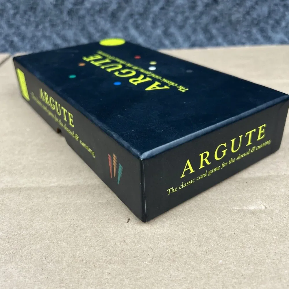 Argute Card Game For The Shrewd & Cunning Seattle Game Co. Deluxe Edition